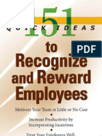 151 Quick Ideas To Recognize and Reward Employees