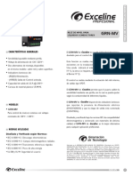 E - GRN-MV. Diagrama Rele de Nivel para Liquidos Conductores Exceline