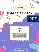 Usulan Tema Natal 2023