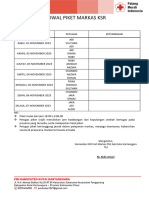 New Jadwal Piket KSR November 2023