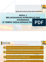 2. Modul 2- Melaksanakan Komunikasi Dan Koordinasi Ditempat Kerja Dengan Pihak Terkait