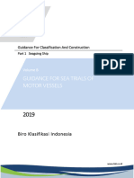 (Vol B), 2019 Guidance For Sea Trials of Motor Vessels, 2019