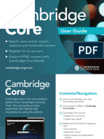 Cambridge Core User Guide