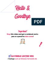 Presentation +Hello+&+Goodbye