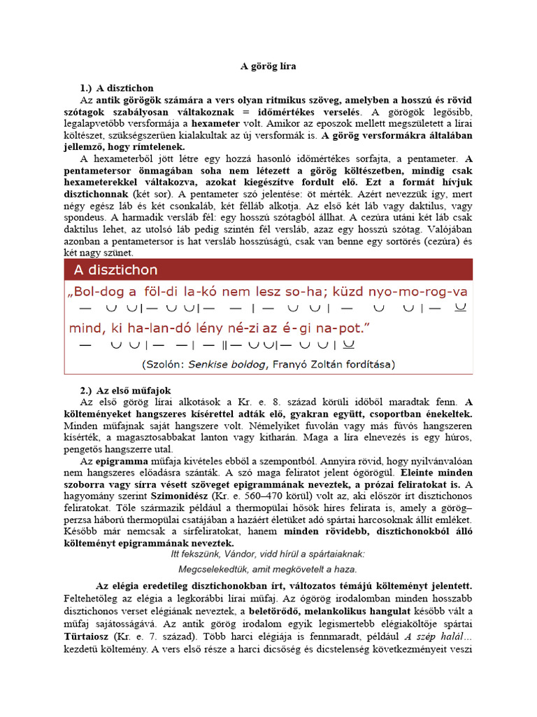 ókori Görög Líra Pdf