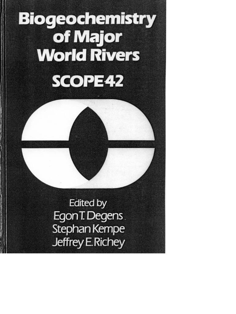 Biogeochemistry of major world rivers pdf
