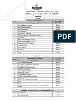 NCERT Rationalised Content Vs Updated Syllabus of NEET-2024 - Physics