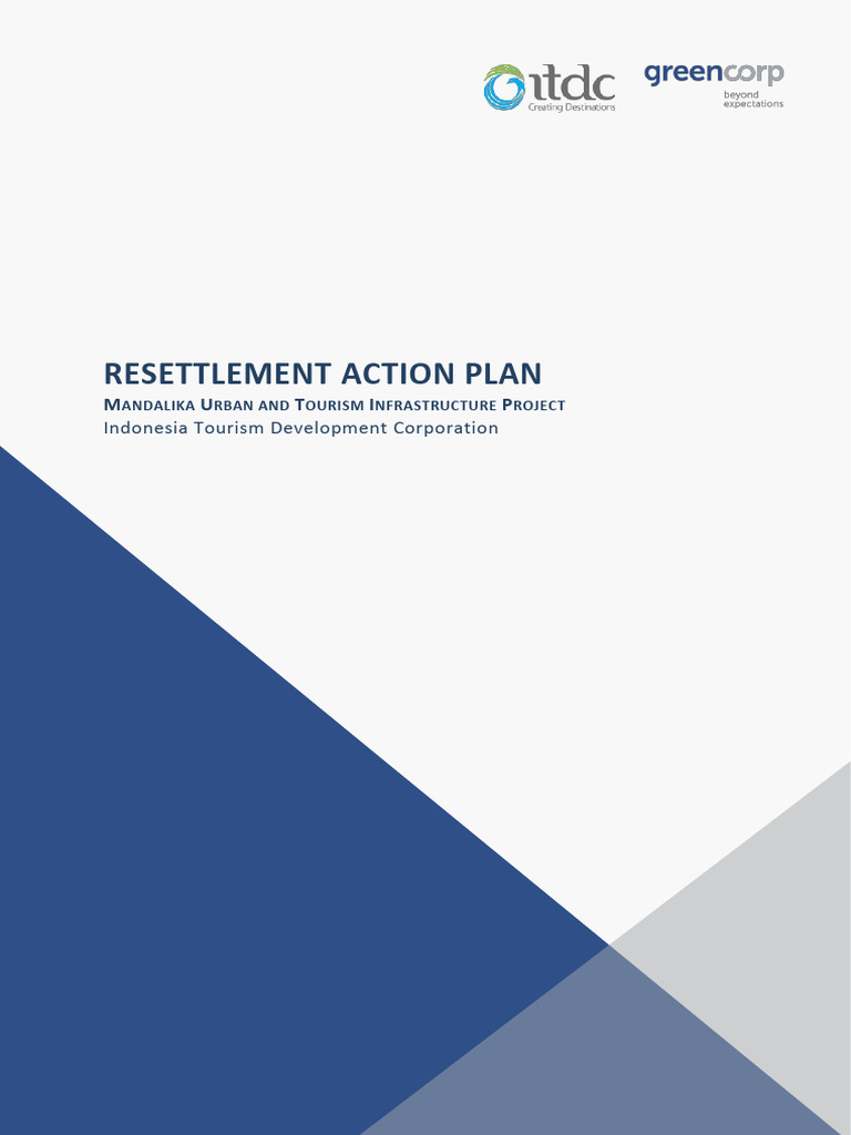 Resettlement Action Plan Mutip Final Pdf Infrastructure Agriculture