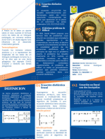 Folleto Brochure Empresarial Profesional Azul y Naranja
