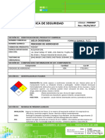 MSDS - Peroxido de Hidrogen 50