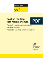 STA228403e 2022 ks1 English Reading Test Mark Schemes