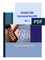 ORA000002 CDMA Communication Flow (NSS) ISSUE1.3