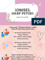 Komsel HKBP Petojo 27juni 2023