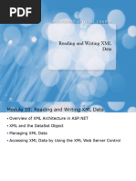 Reading and Writing XML Data