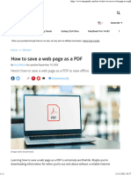 How To Save A Web Page As A PDF Tom's Guide