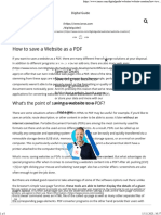 How To Save A Website As A PDF - IONOS
