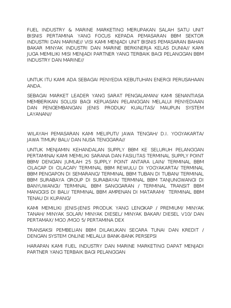 Script Naskah Company Profile | PDF