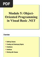 Module 5: Object-Oriented Programming