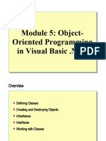 Module 5: Object-Oriented Programming
