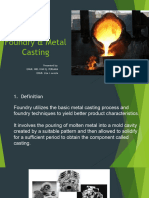 Foundry and Metal Casting