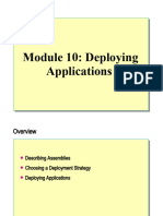 Module 10: Deploying Applications