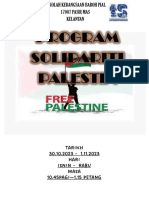 Brosur Program Solidariti Palestin