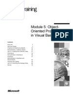 Module 5: Object-Oriented Programming