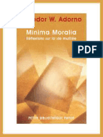 Minima Moralia (Adorno, Theodor W) 