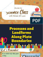 Processes On Plate Boundaries