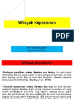 2oseanografi - Wilayah Kepesisiran