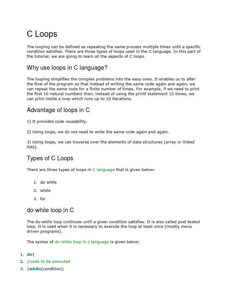 Loops L-11,12,13,14,15,16 | PDF | Control Flow | Computer Science