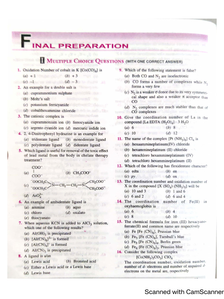Plex Compounds | PDF