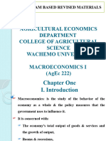 Macro-Economics I (All Chapters)