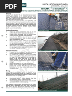 EnkaMat Installation Guidelines | PDF | Trench | Topsoil