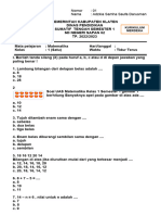 STS MATEMATIKA Kelas 1 Versi 2