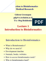 01-Introduction Bioinformatics