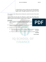 MSA 01 Summer 2022: Iq School of Finance Msa 1 by Sir Ibrahim Iqsf - PK