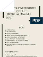 Physics Investigatory Project BAR MAGNET 2