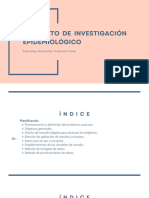 Presentación Proyecto de Investigación Minimalista Verde y Beige