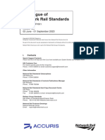 Catalogue of Network Rail Standards Issue 128