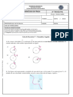 Formulário de Exercícios de Física 2022 - Lista de Exercícios 7-1