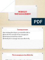 Module 5 Time Management