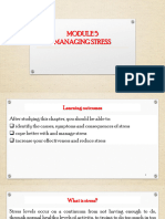 Module 5 Managing Stress