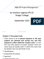 Fundamentals of by Warkaw Legesse (PH.D) Sheger College September 2023