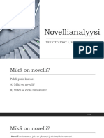 Novellianalyysi Tekstilaji