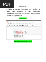 Core Module - 4 Activities