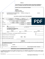 Form A For 7E Certificate Excel
