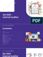 ISO 9001 Internal Auditor