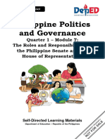 Q1 Philippine Politics and Governance 12 Module 7