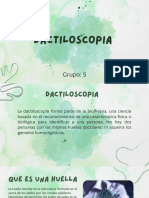 Dactiloscopia - Grafoscopía (Grupo 5)
